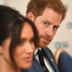 Meghan, Duchess of Sussex, and Prince Harry, Duke of Sussex attend a roundtable discussion on gender equality with The Queens Commonwealth Trust (QCT) and One Young World at Windsor Castle on October 25, 2019, in Windsor, England.